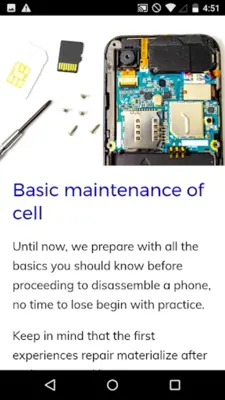 Cellular Repair Course android App screenshot 0